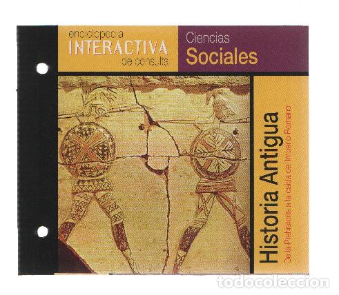 Libros antiguos: CD-Rom: HISTORIA ANTIGUA: Ciencias experimentales (Enciclopedia Interactiva de Consulta de EL PERIOD