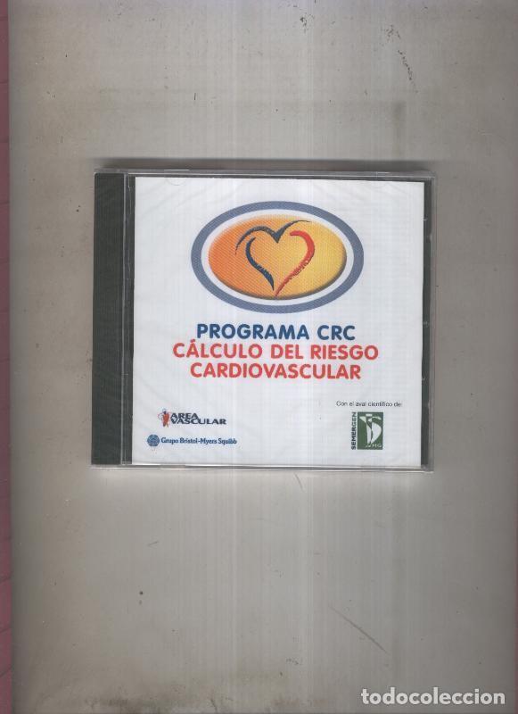 Libros antiguos: CD: Programa CRC: Calculo del riesgo cardiovascular - Varios - Foto 1