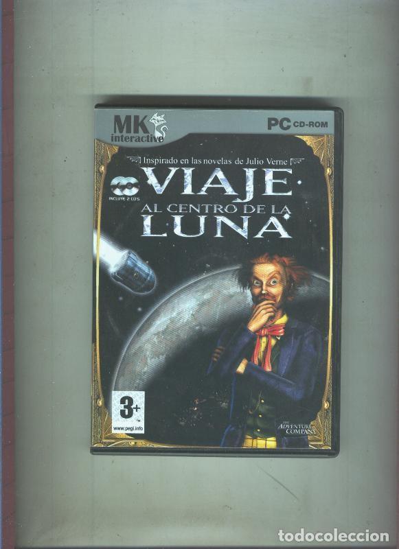 Old books: Juego para PC cd-Rom: Viaje al centro de la luna - Varios
