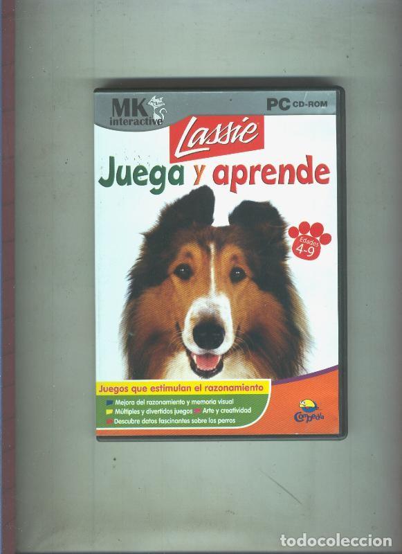 Old books: Juego para PC cd-Rom: Lassie juega y aprende - Varios