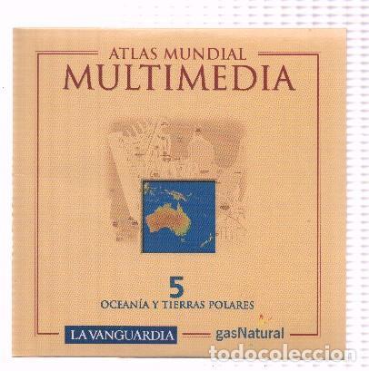 Old books: CD-Rom: ATLAS MULTIMEDIA, Numero 05: OCEANIA Y TIERRAS POLARES (La Vanguardia) - LA VANGUARDIA