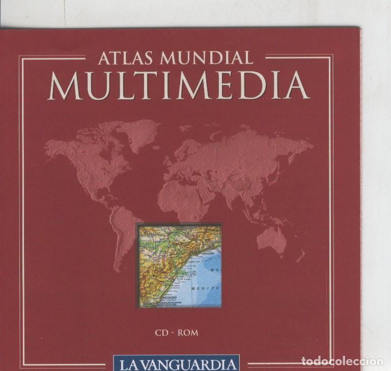 Old books: CD Rom Atlas Multimedia folleto - Varios