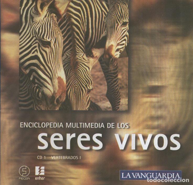 Old books: CD-Multimedia: ENCICLOPEDIA SERES VIVOS, No.01 VERTEBRADOS I (LA VANGUARDIA) - VARIOS