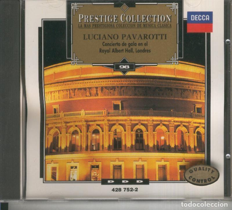 Old books: CD Musica Clasica: Pavarotti: concierto de gala en el royal albert hall de londres - Varios