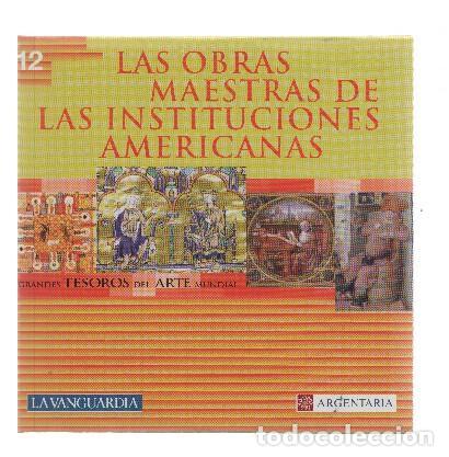 Old books: CD-Rom: OBRAS MAESTRAS INSTITUCIONES AMERICANAS - Tesoros del Arte Mundial: Numero 12 (La Vanguardia