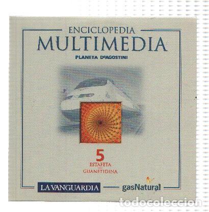 Old books: CD-Rom: ENCICLOPEDIA MULTIMEDIA, Numero 05: Estafeta - Guanetidina (La Vanguardia) - La Vanguardia
