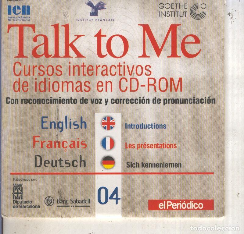 Livros antigos: Talk to me: cursos interactivos de idiomas en CD-Rom - Varios