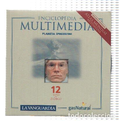 Old books: CD-Rom: ENCICLOPEDIA MULTIMEDIA, Numero 12: Tipo - Zydeco (La Vanguardia) - La Vanguardia