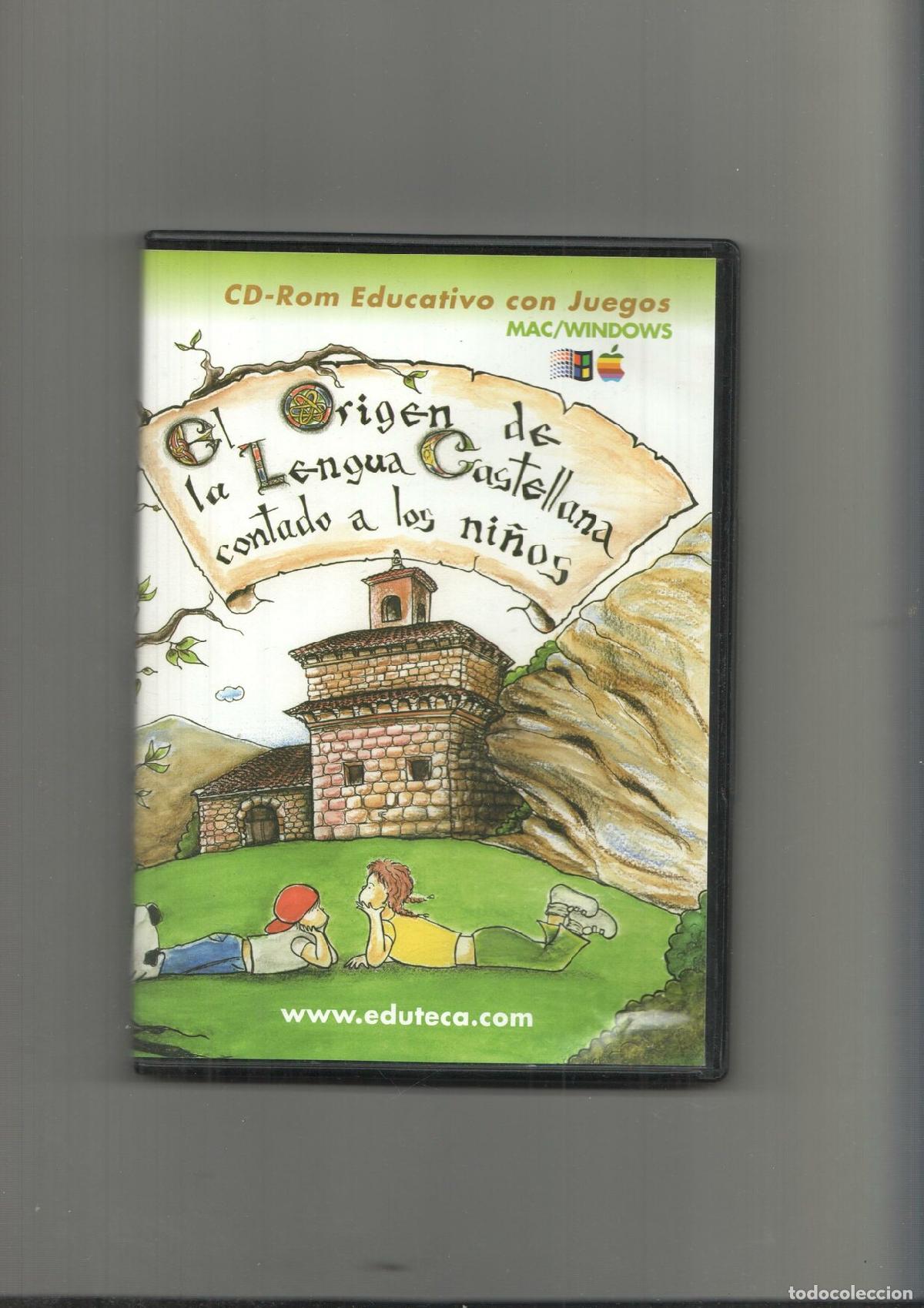 Antiquarische B&uuml;cher: CD-Rom educativo con juegos Mac/Windows: El origen de la lengua castellana contado a los ni&ntilde;os