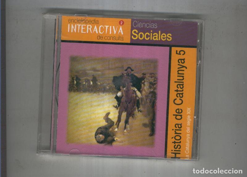 Livros antigos: CD: Enciclopedia Interactiva de Consulta, HISTORIA DE CATALUNYA 05 - VARIOS