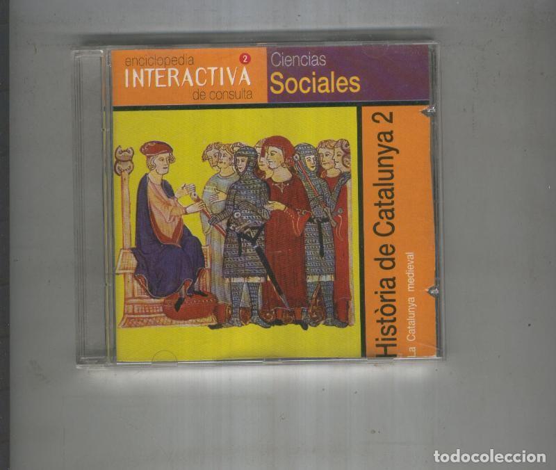 Libros antiguos: CD: Enciclopedia Interactiva de Consulta, HISTORIA DE CATALUNYA 02 - VARIOS