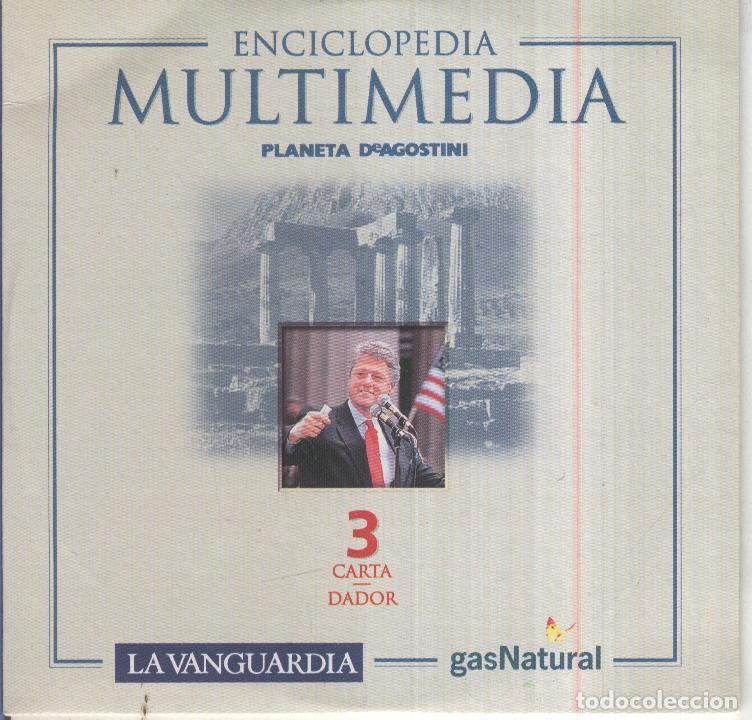 Antiquarische B&uuml;cher: CD Multimedia: ENCICLOPEDIA MULTIMEDIA La Vanguardia No.03: CARTA-DADOR - VARIOS