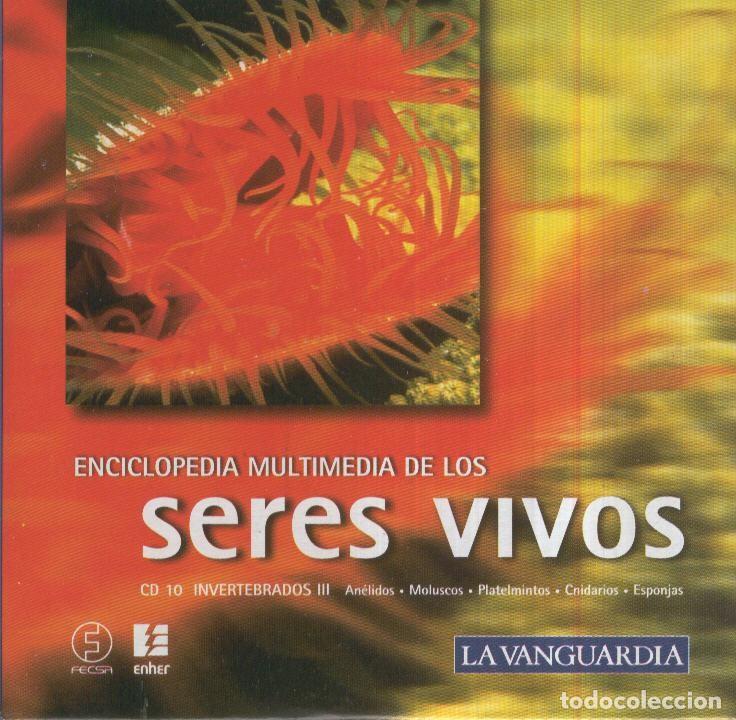 Old books: CD Multimedia: ENCICLOPEDIA SERES VIVOS La Vanguardia No.10: INVERTEBRADOS 3 - VARIOS
