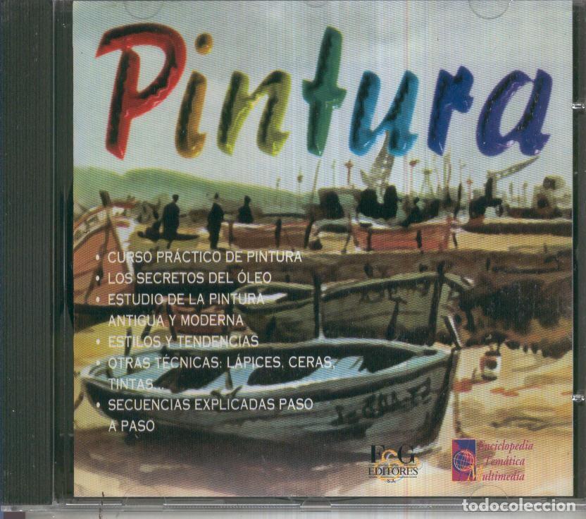 Antiquarische B&uuml;cher: CD Multimedia: ENCICLOPEDIA DE PINTURA (EyG Editores 1997) - ENYCE