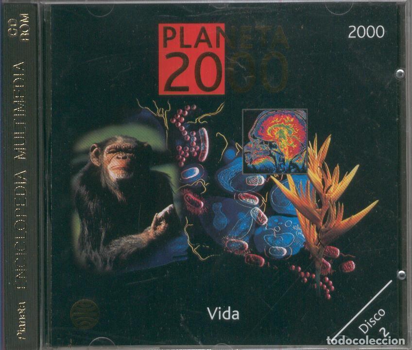 Old books: CD MULTIMEDIA: Enciclopedia Multimedia PLANETA 2000, Numero 02: VIDA - VARIOS