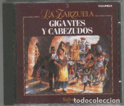 Old books: CD: LA ZARZUELA de Salvat No.03: GIGANTES Y CABEZUDOS - Manuel Fernandez Caballero
