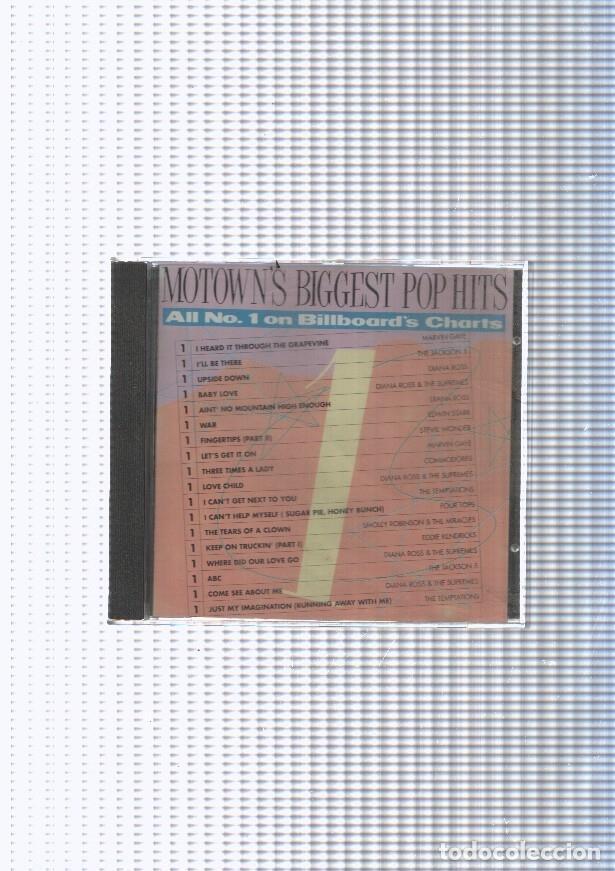 Old books: CD musica: Motown's Biggest Pop Hits, All # 1 on Billboard's Charts. Salvat 31