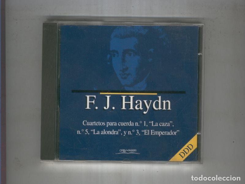 Livros antigos: CD musica: FJ Haydn conciertos para cuerda. - HAYDN