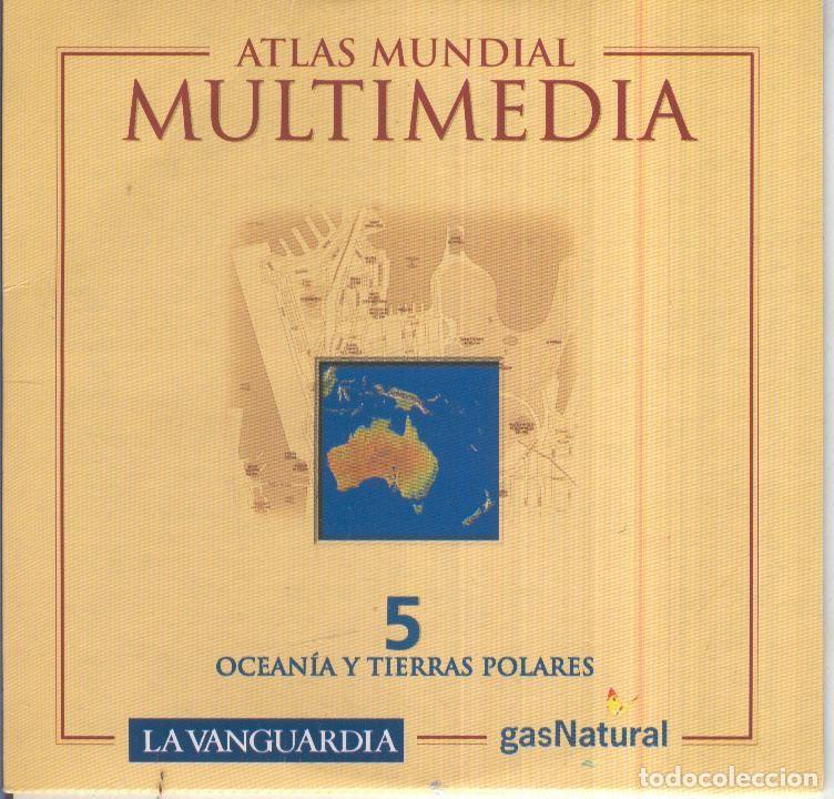 Livros antigos: CD Multimedia: ATLAS MULTIMEDIA La Vanguardia No.05: OCEANIA - VARIOS
