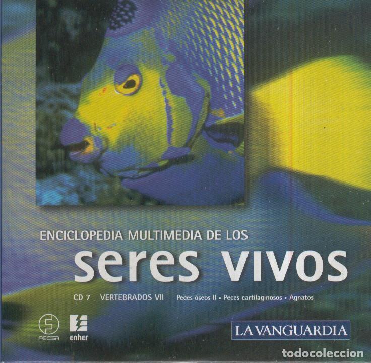Livros antigos: CD Multimedia: ENCICLOPEDIA SERES VIVOS La Vanguardia No.07: VERTEBRADOS 7 - VARIOS