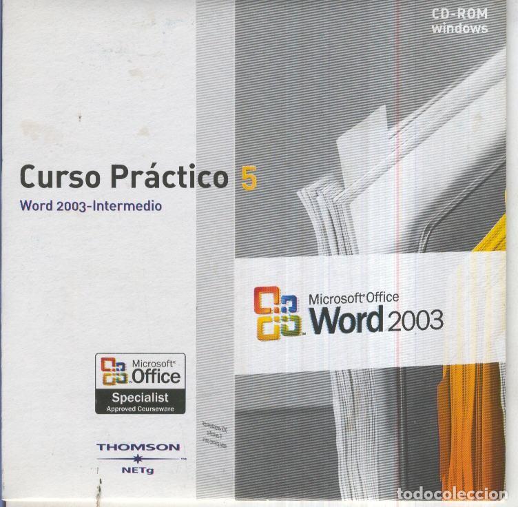 Old books: CD-ROM: Curso Practico Office 2003, No.05: WORD 2003-INTERMEDIO - Microsoft
