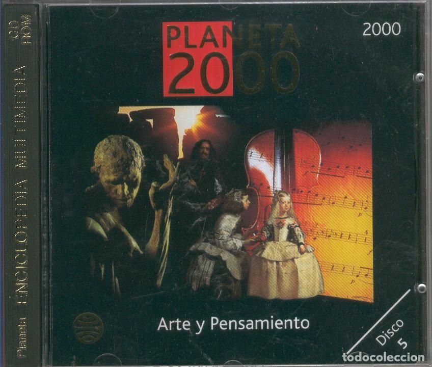 Libri antichi: CD MULTIMEDIA: Enciclopedia Multimedia PLANETA 2000, Numero 05: ARTE Y PENSAMIENTO - VARIOS