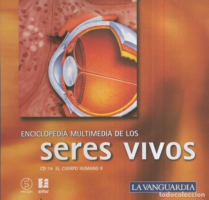 Antiquarische B&uuml;cher: CD-Multimedia: ENCICLOPEDIA SERES VIVOS, No.14 EL CUERPO HUMANO II (LA VANGUARDIA) - VARIOS