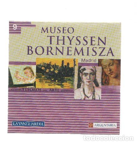 Libri antichi: CD-Rom: Grandes Tesoros del Arte Mundial, Numero 09: THYSSEN BONEMISZA, Madrid (La Vanguardia) - ACT