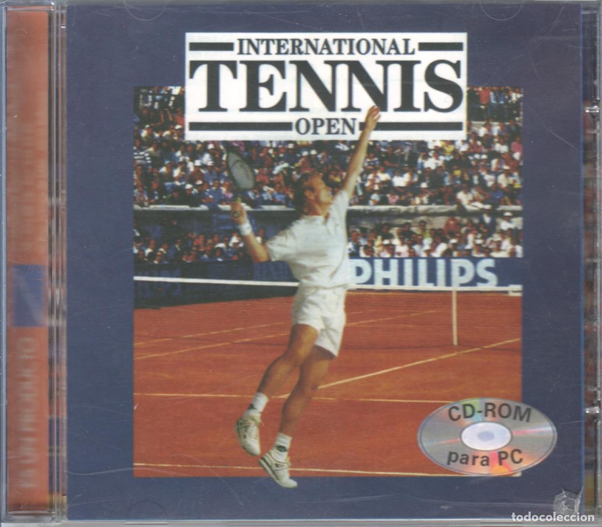 Livros antigos: CD Juego PC: International Tennis Open. Infogrames - Varios