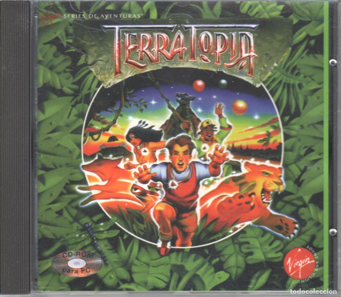 Libros antiguos: CD Juego PC: Terratopia - Foto 2