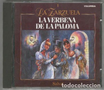 Old books: CD: LA ZARZUELA de Salvat No.01: LA VERBENA DE LA PALOMA - Tomas Breton
