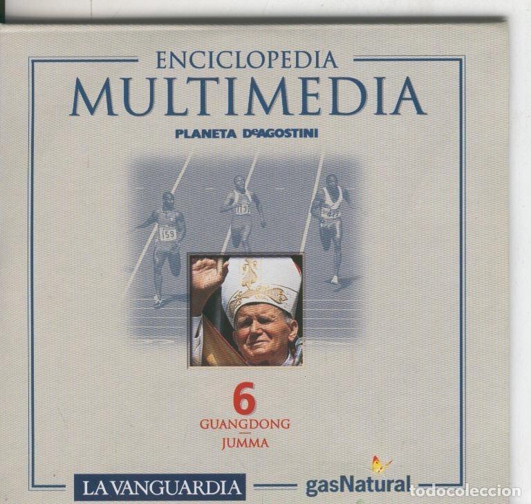 Livros antigos: CD Rom Enciclopedia Multimedia numero 06: Guangdong-Jumma - Varios