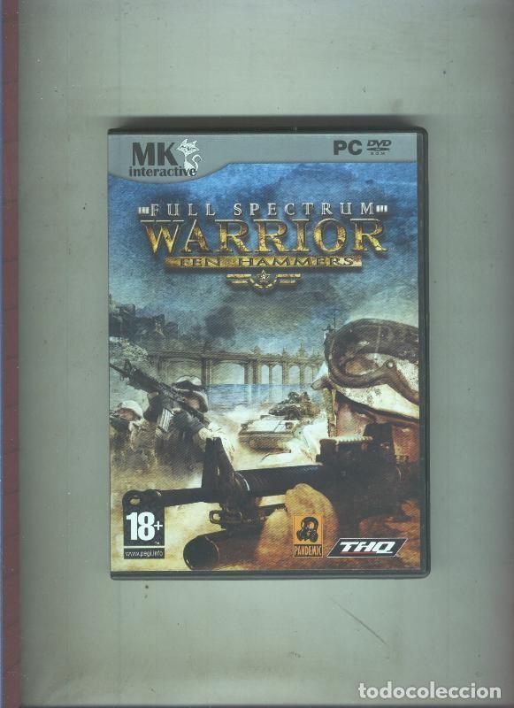Old books: Juego para PC cd-Rom: Full spectrum Warrior ten hammers - Varios