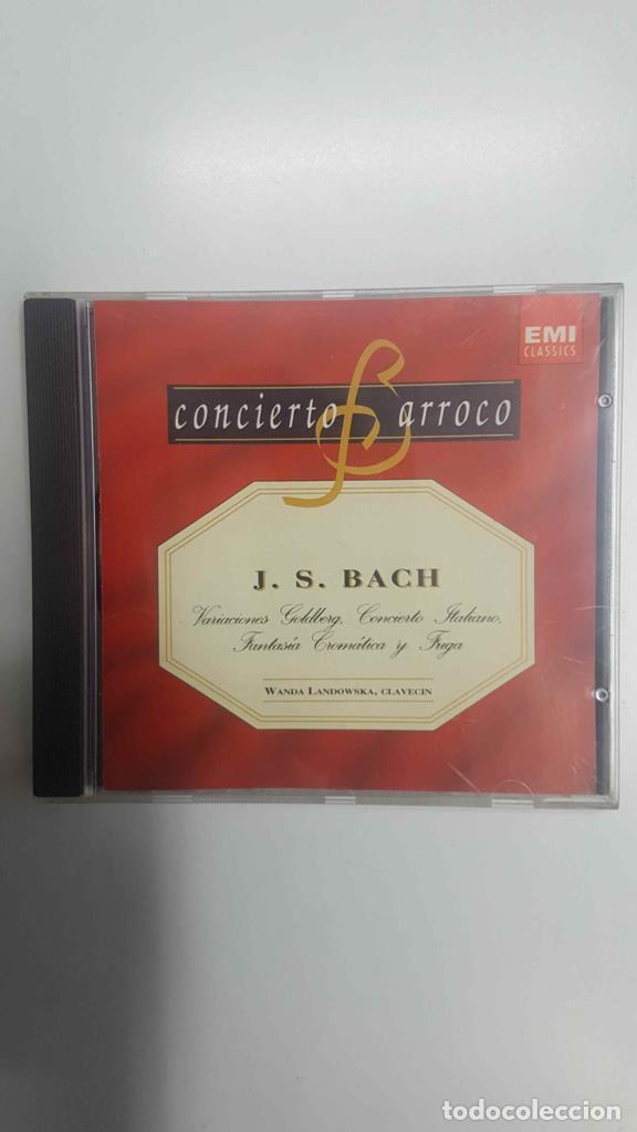 Old books: CD Musica: Concierto Barroco - J.S. Bach (Seleccion)