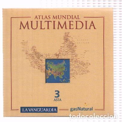 Old books: CD-Rom: ATLAS MULTIMEDIA, Numero 03: ASIA (La Vanguardia) - LA VANGUARDIA