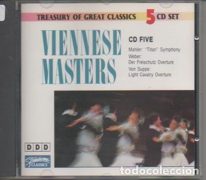 Libri antichi: CD E00136: Cd M&uacute;sica. Vienese Master CD Five - Varios