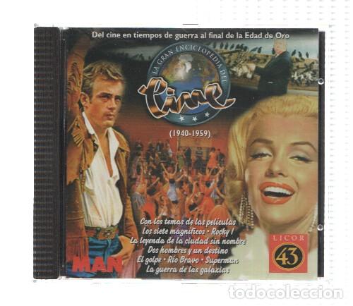 Libri antichi: CD-Rom: MAN - LA GRAN ENCICLOPEDIA DEL CINE (1940-1959) - Revista MAN y Licor 43