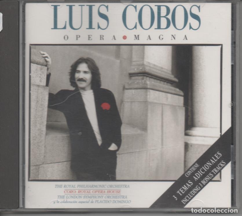 Livros antigos: CD E00025: Cd M&uacute;sica. Luis Cobos. Opera Magna - Luis Cobos