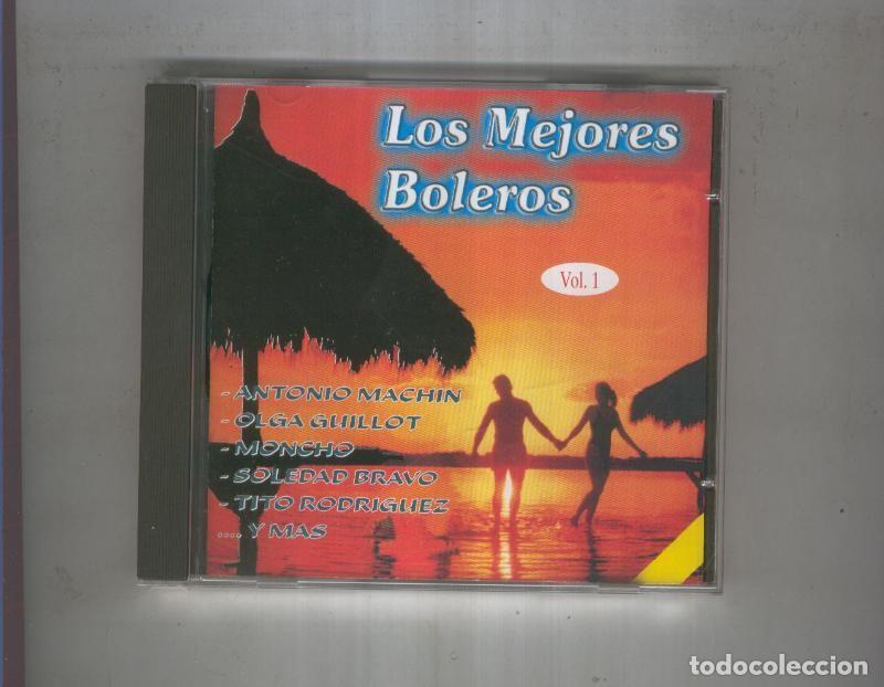 Livros antigos: CD: LOS MEJORES BOLEROS volumen 01 - VARIOS