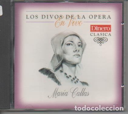 Old books: CD E00207: Cd M&uacute;sica. Los Divos de la Opera En Vivo, Mar&iacute;a Callas - M.Callas