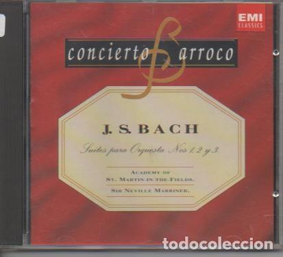 Libros antiguos: CD E00198: Cd M&uacute;sica. Concierto Barroco, J.S. Bach - J.S. Bach