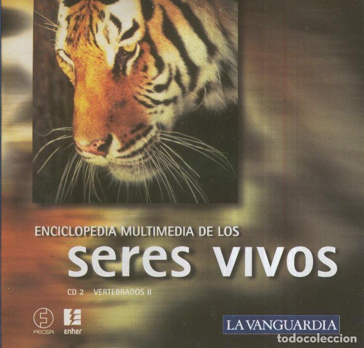 Livros antigos: CD-Multimedia: ENCICLOPEDIA SERES VIVOS, No.02 VERTEBRADOS II (LA VANGUARDIA) - VARIOS