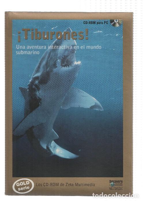 Libri antichi: CD-ROM: TIBURONES - Zeta Multimedia (Discovery Channel 1996) - Discovery Channel