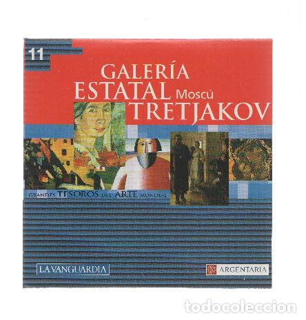 Libri antichi: La Vanguardia: CD-Rom: Grandes Tesoros del Arte Mundial, Numero 11: Galeria Estatal TRETJAKOV, Moscu