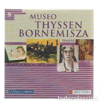 Libri antichi: CD-Rom: THYSSEN BORNEMISZA, MADRID - Tesoros del Arte Mundial: Numero 09 (La Vanguardia) - Mediaset