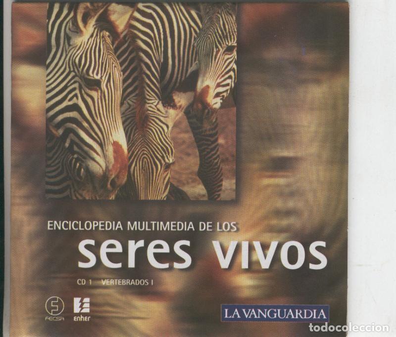 Livros antigos: CD Rom Enciclopedia Multimedia de los seres vivos numero 01: Vertebrados 1 - Varios