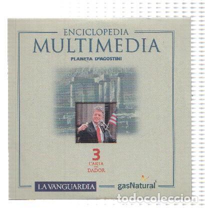 Libri antichi: CD-Rom: ENCICLOPEDIA MULTIMEDIA, Numero 03: Carta - Dador (La Vanguardia) - La Vanguardia