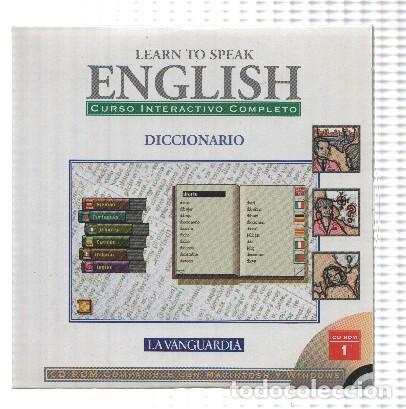 Libri antichi: CD-Rom: LEARN TO SPEAK ENGLISH, Numero 01: Curso interactivo Completo (La Vanguardia) - The Learning