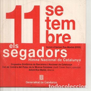 Antiquarische B&uuml;cher: CD: 11 Setembre, els Segadors versio Antoni Ros Marba (2005)