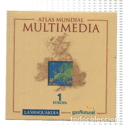Antiquarische B&uuml;cher: CD-Rom: ATLAS MUNDIAL MULTIMEDIA, Numero 01: Europa (La Vanguardia) - La Vanguardia